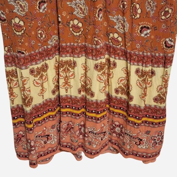 Knox Rose, fall colors, maxi dress, size XXL - Picture 4 of 6